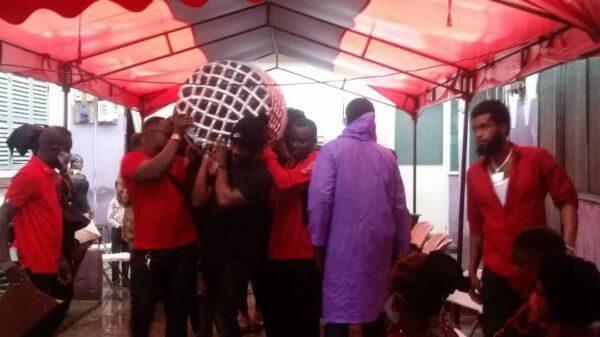 Photos from DJ Amess' funeral
