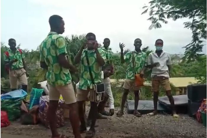 Adiembra SHS students