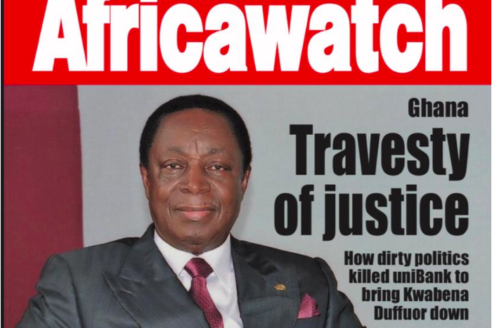 Africawatch Magazine fingers Akufo-Addo in Unibank takeover