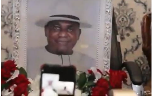 Obuor’s father, who reportedly died of Covid-19, laid in state on the blind side of authorities