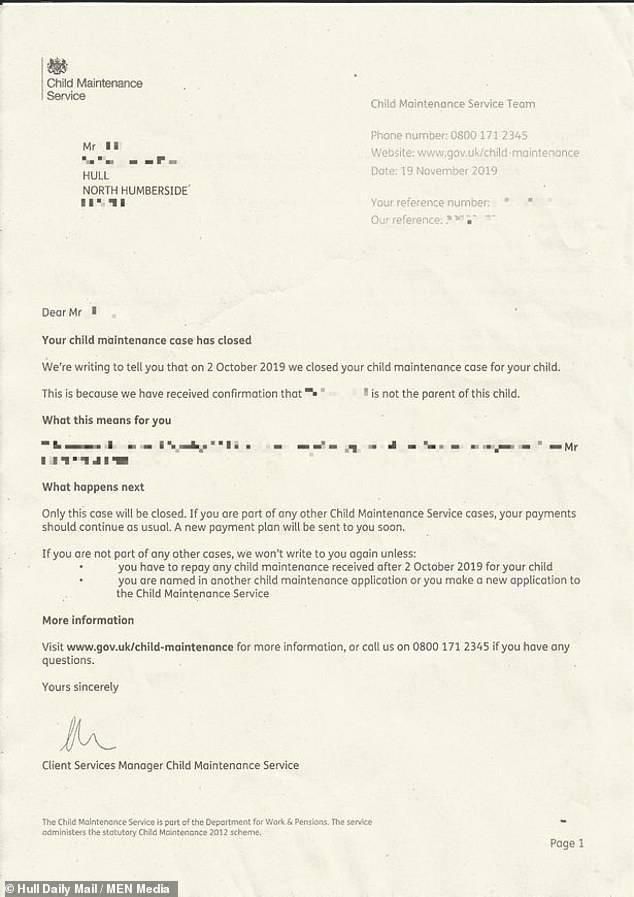 Dad forced to keep paying child maintenance despite finding out daughter isn’t his after 14 years