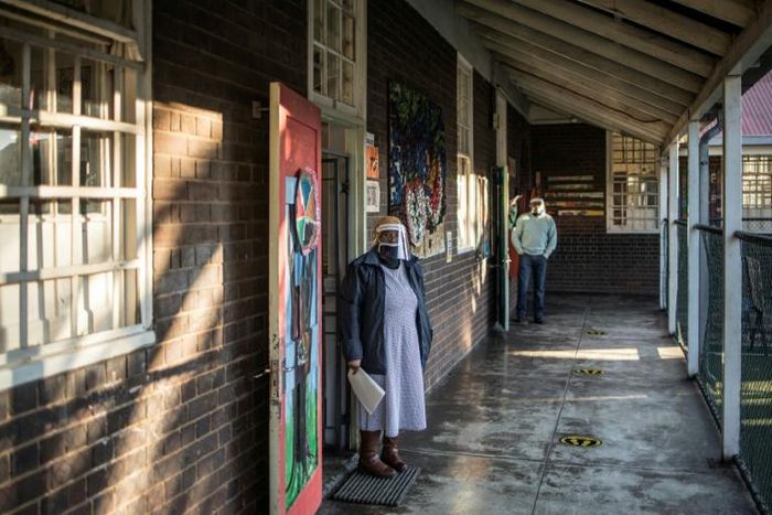 There has been controversy in South Africa over when students should return to school after the coronavirus shutdown