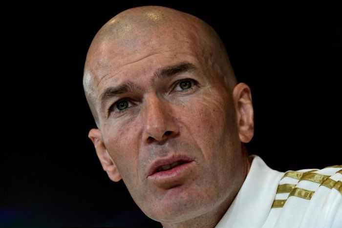 Real Madrid coach Zinedine Zidane says his players are in good shape to restart