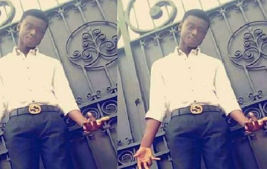 KNUST student who passed strangely