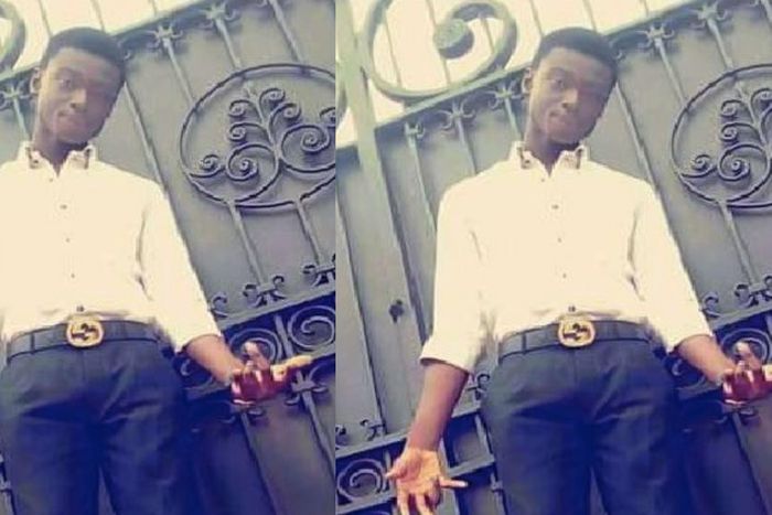 KNUST student who passed strangely