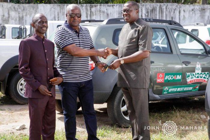 Asiedu Nketia, John Mahama and Ofosu Ampofo