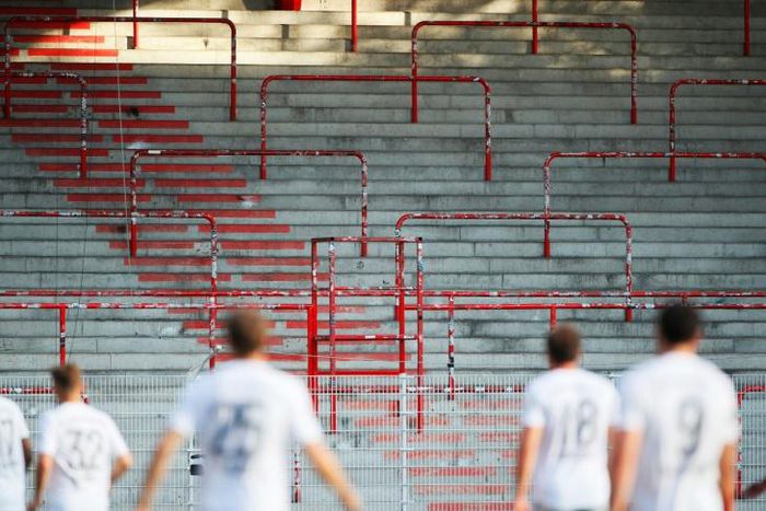 Empty stands are set to become a regular sight as football league in Europe try to salvage their seasons