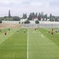 Benfica's players during a training session at the Benfica Campus in Seixal near Lisbon as the Primeira Liga prepares for a possible restart of the season during the coronavirus pandemic