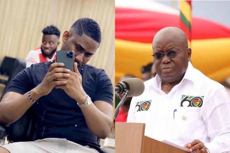 Ibrah One and President Nana Akufo-Addo
