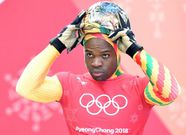 Akwasi Frimpong broke barriers to make history at the Winter Olympics