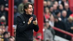 Brentford manager Thomas Frank