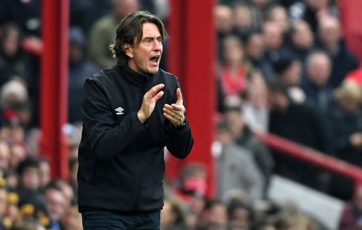 Brentford manager Thomas Frank