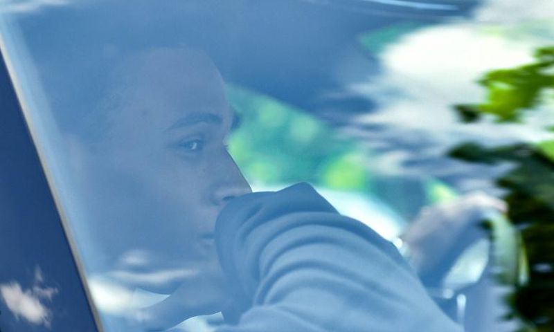 Leroy Sane on his way to signing for Bayern Munich, which was confirmed Friday