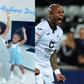 Andre Ayew and his daughters