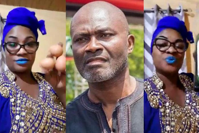 Kennedy Agyapong and baby mana Moira  Dawson-Williams