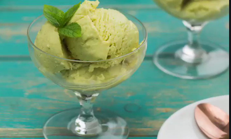 Avocado ice cream