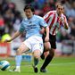 Sun Jihai (left) playing for Manchester City in 2008