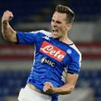 Napoli forward Arkadiusz Milik scored against Verona