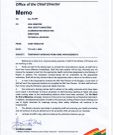 Statement from Finance Ministry