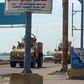 Saudi military vehicles patrol Aden after Yemen separatists declared self-rule in the south of the country