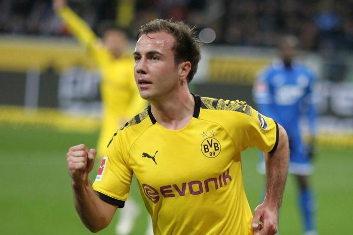 Germany midfielder Mario Goetze has played his last game for Borussia Dortmund, where he is out of contract, but will be given a farewell on Saturday.