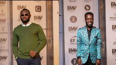 Prince David Osei and Akwaboah Jnr