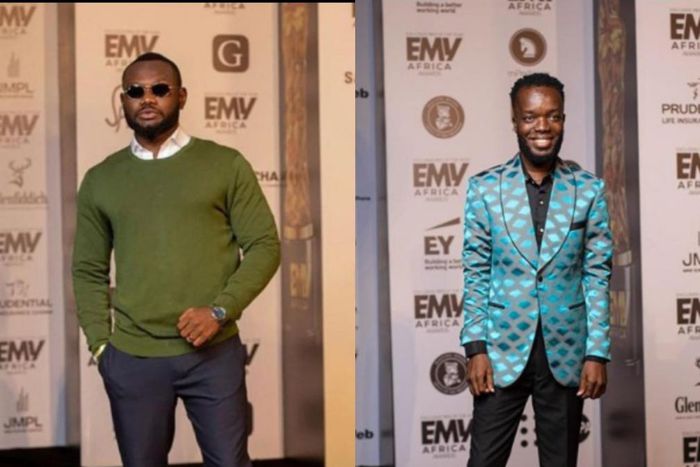 Prince David Osei and Akwaboah Jnr