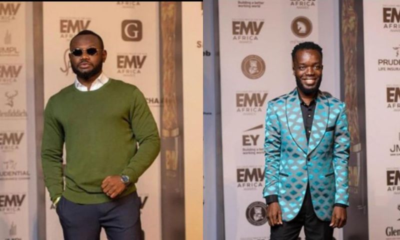 Prince David Osei and Akwaboah Jnr