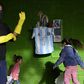 Diego Maradona's autographed shirt is displayed at a community eatery in Buenos Aires