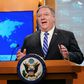 US Secretary of State Mike Pompeo speaks to reporters during a media briefing at the State Department in Washington, DC, on May 6, 2020
