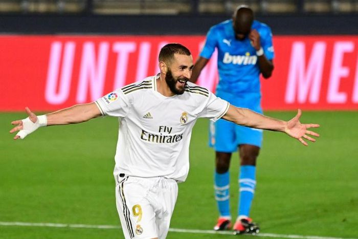 Real Madrid forward Karim Benzema has been on top form since the return of La Liga