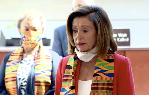 Ghana To The World: Democrats observe George Floyd’s memorial with Kente