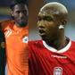 Samuel Eto'o, Didier Drogba and Diouf