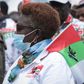 Gathering: A supporter of the ruling CNDD-FDD party attends a rally on April 27 to launch the campaign for Burundi's presidential elections