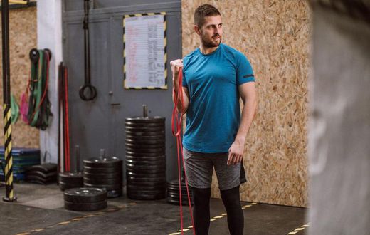 Get Huge Arms at Home Using a Resistance Band