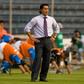 Former Mexican international midfielder Benjamin Galindo, an assistant coach for Major League Soccer's San Jose Earthquakes, was hospitalized in Mexico following brain surgery, according to his son
