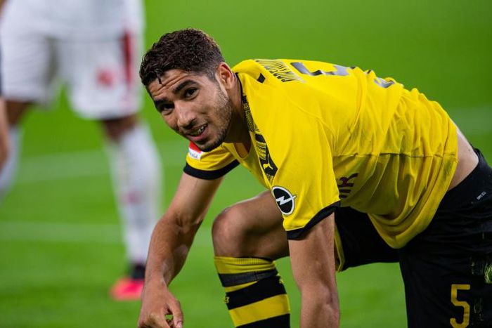 Achraf Hakimi spent the last two seasons on loan at Borussia Dortmund