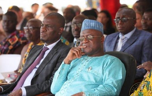 Minority Leader in Parliament; Haruna Iddrisu and Majority Leader in Parliament; Osei Kyei Mensah Bonsu