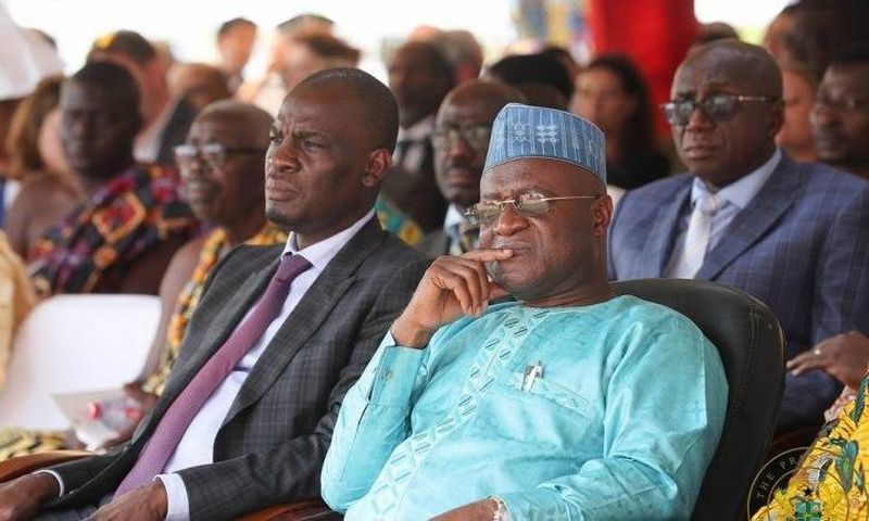 Minority Leader in Parliament; Haruna Iddrisu and Majority Leader in Parliament; Osei Kyei Mensah Bonsu