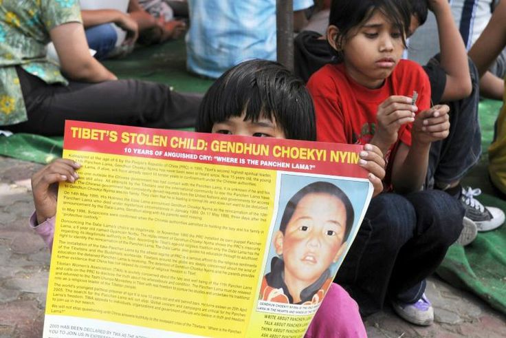 The whereabouts of Gedhun Choekyi Nyima - the boy recognised as the reincarnation of the Panchen Lama by the Dalai Lama on May 14, 1995 - have not been known since he was taken into custody three days later by Chinese authorities aged six