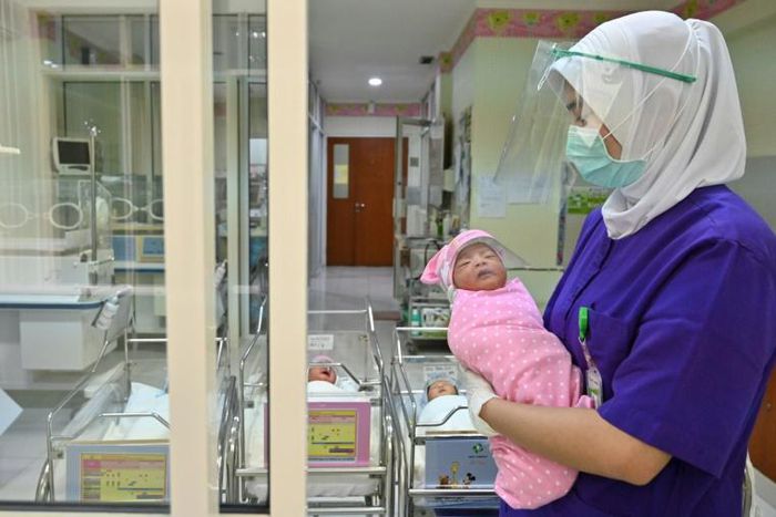 About 4.8 million babies are born annually in Indonesia, a country of more than 260 million