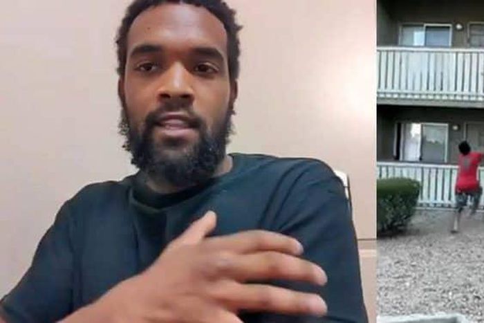 Man catches 3-year-old boy thrown from 3rd floor of a burning building (video)