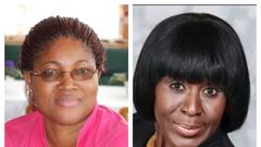Grace Amey-Obeng and Patricia Poku-Diaby