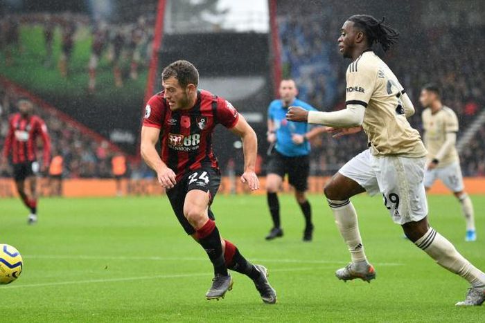 Bournemouth winger Ryan Fraser (L) has rejected a contract extension