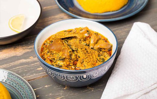 How to make Agushi or Akatewa soup