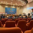 Iraqi members of parliament vote on a new government led by Prime Minister Mustafa Kadhemi