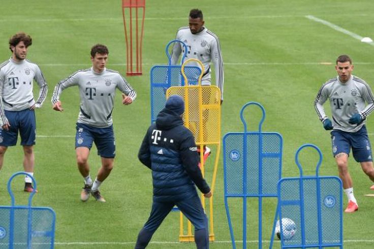 On course: German clubs such as Bayern Munich are preparing to kick off on May 16