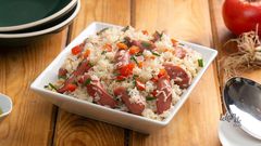 Chicken sausage rice