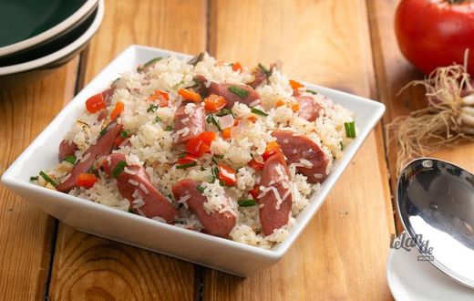 Chicken sausage rice