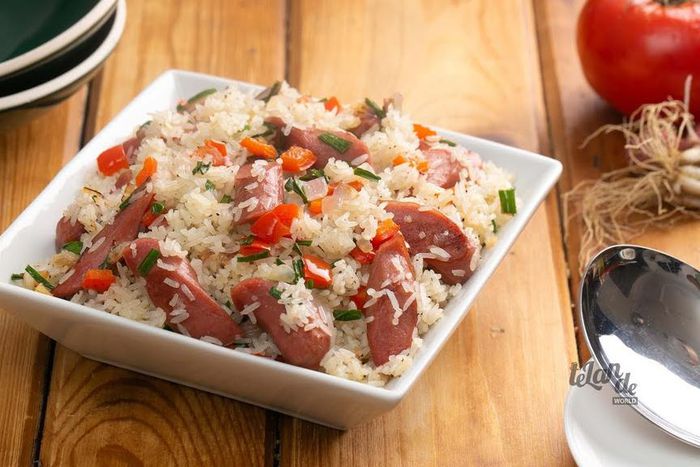 Chicken sausage rice